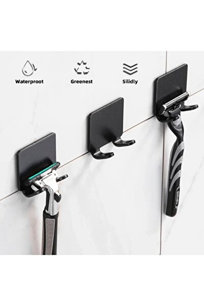 Genel Markalar Ömür Boyu Paslanmaz 304 kalite 2'li Permatik Tutucu Banyo Lif Askısı Çok Amaçlı Askı