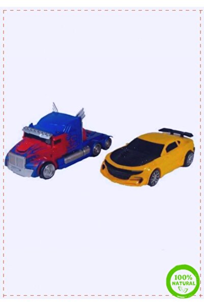 OMZ Transformers Optimus Prime Bumblee Robota Dönüşen Arabalar 2Li Erkek Cocu...