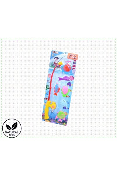 OMZ E3053 Kartela Mıknatıslı Balık Olta Oyunu -can Kız Erkek Cocuk Egitici Mo...