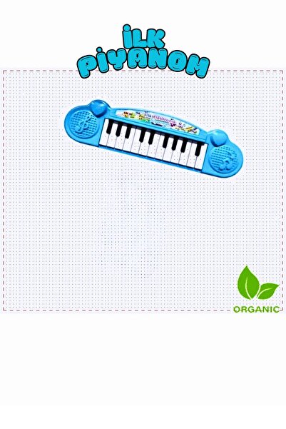 OMZ Egitici Cocuk Bebek Oyuncaklari 22tuşlu Sesli Elektronik Pembe Piyano Coc...