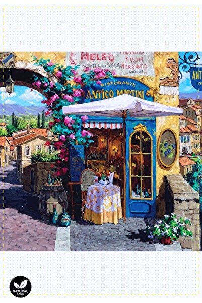 OMZ Ristorante Antico Martini 2000 Parça Puzzle Kız Cocuk Erkek Cocuk Montess...