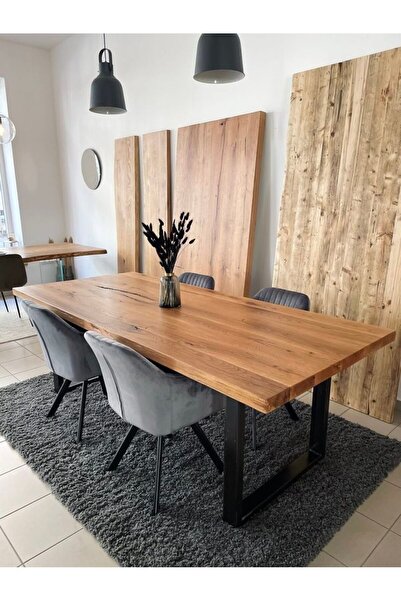 shardywood Ahşap Yemek Masası-toplantı Masası-ofis Masası 140x80