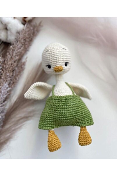 ev atölyem Amigurumi sevimli kaz