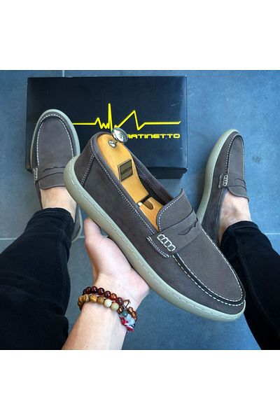 Martinetto New Season Nubuck Leather Men's Summer Loafer - GENUINE LF13052024