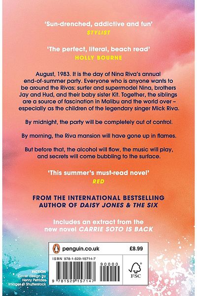 Elips Kitap Malibu Rising - Νέο μυθιστόχρηστο της Daisy Jones και του Six Boarding