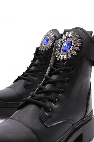 DGN K9036 Kadın Bot Siyah