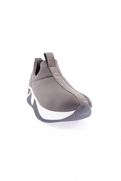DGN Pantofi de damă cu talpă groasă, albastru argintiu, pantofi gri 41553135