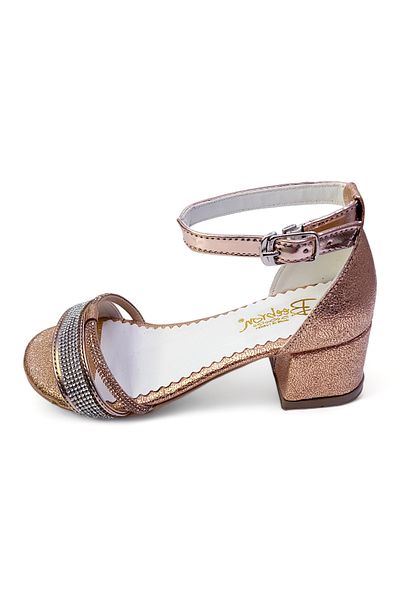 BEEBRON Sandale de seară cu toc pentru fete - Seria Crown Crw2414