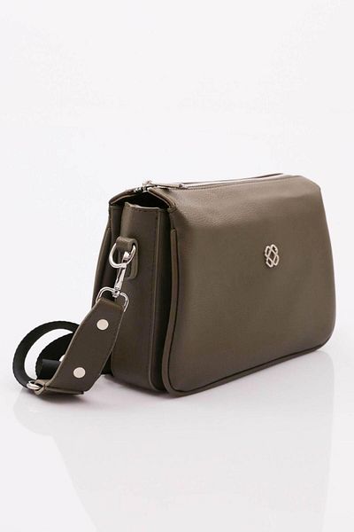 DGN Women's Multi-Compartment Crossbody Bag Khaki 1372856