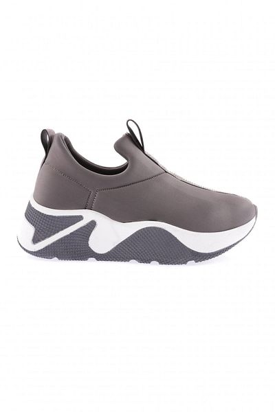 DGN Pantofi de damă cu talpă groasă, albastru argintiu, pantofi gri 41553135