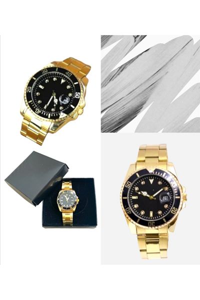 Spectrum Metal Women's Wristwatch Gold Color