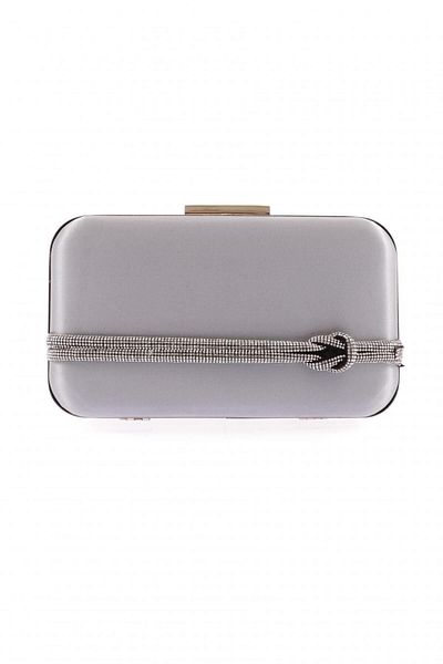 DGN 9270-22y Stoned Platinum Women's Evening Dress Portfolio Bag