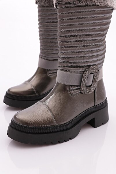 DGN Kadın Çizme Platin Paraşüt