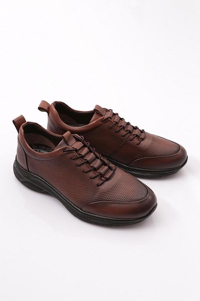 DGN Ανδρικά παπούτσια Comfort Tan Γνήσιο δέρμα 35412617