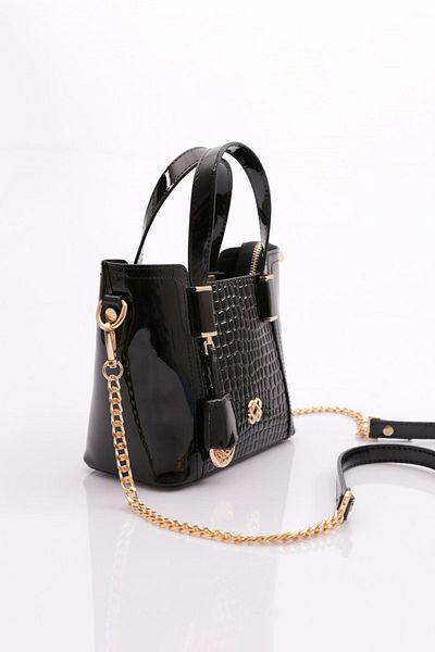 DGN Black Bean 602 Women's Wallet Attached Bag