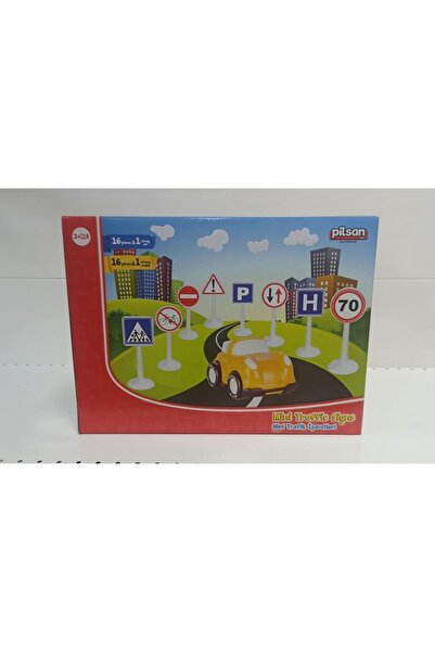 PİLSAN trafik işaretleri 16 parça