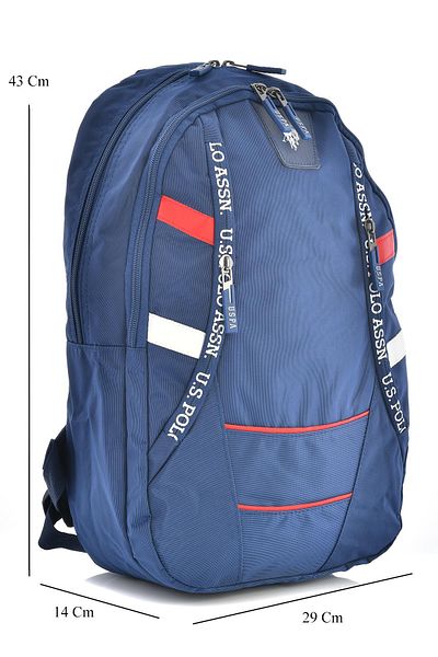U.S. Polo Assn. Rucsac de școală model 9244 - bleumarin