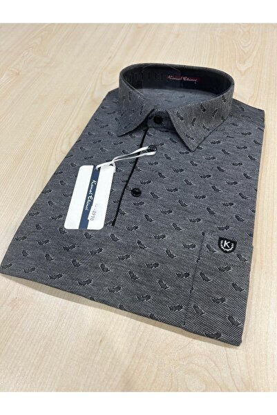 KEMAL EKİNCİ Men's T-Shirt - Shirt Collar and Pocket