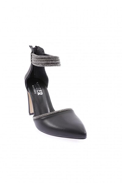 DGN 315-23y Pantofi cu toc pentru femei negri