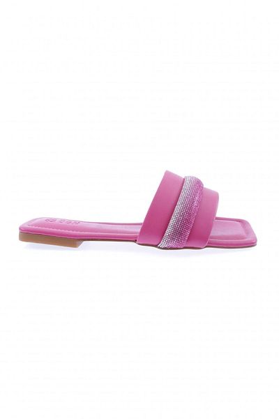 DGN 115-23y Papuci de damă Silver Stone Fuchsia