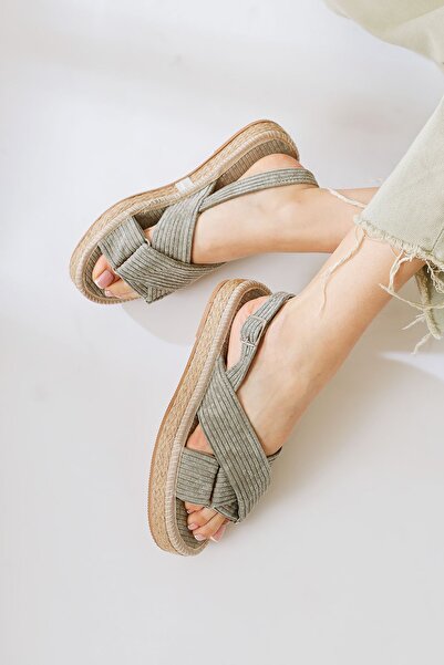 Limoya Iris Gray Velvet Cross-Strapped Women's Sandals Opportunity Product
