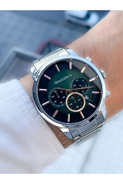 Alexanders Steel Cord Men's Wrist Watch