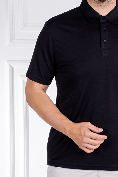 Sarar Μπλουζάκι Polo Neck Black Modal - Συνέντευξη