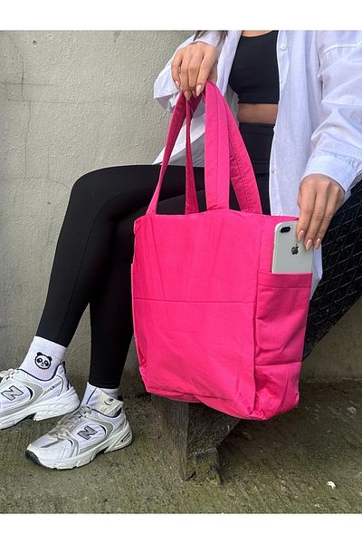 KIRASE Large Volume Zippered Large Size Sports School Daily Shoulder Bag