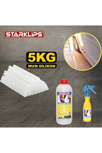 Star Klips Pdr Boyasız Göçük Düzeltme Silikon ve Temizleyici Kiti