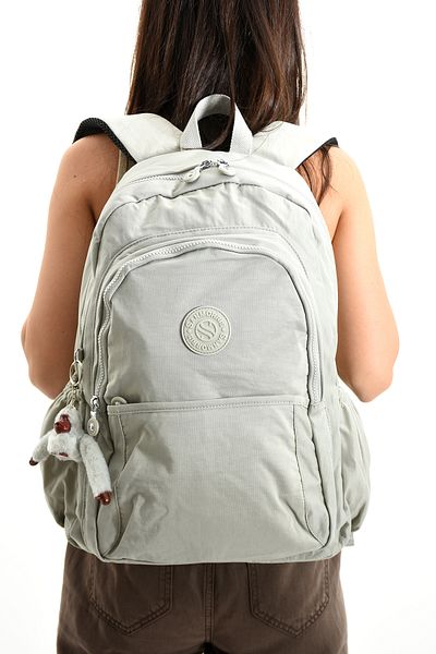 Çanta Trend Sanmorris Unisex Crinkle Fabric - Αδιάβροχο, Πολλαπλών Θέσεων, Μεγάλο Σχολείο και Σακίδιο πλάτης