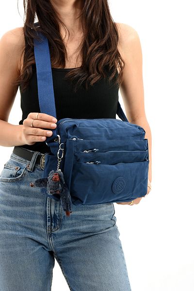 Çanta Trend Breloc Monkey - Geantă Crossbody pentru femei hidrofugă