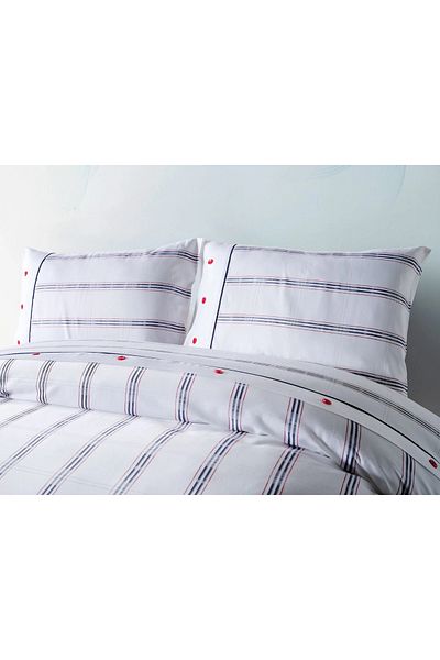Doqu Home Set cuvertură de pilota dublu marin Meridian - alb