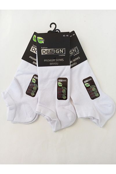 Design Socks BAMBOO LYCRAL SEAMLESS SOCKS 3-PACK