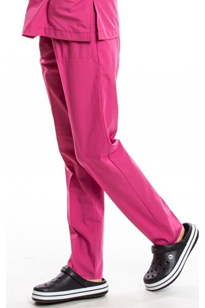 Simirna Üniforma Surgical Scrubs Fuchsia Jersey Single Bottom