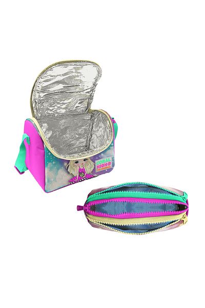 Yaygan Coral High Kids Thermo Lunch Bag 11733 + Pencil Bag 22033