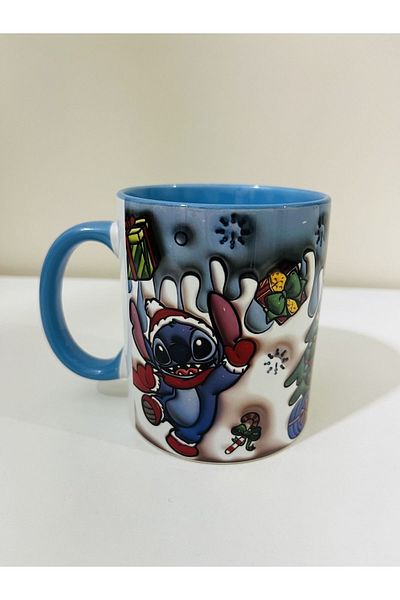 Cuppy Box 3D Mug with Stitch Characters