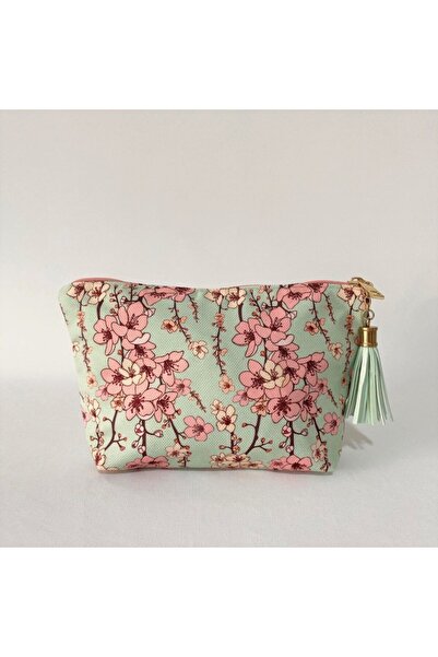 TALKING DREAMS منظم حقيبة مكياج بنقشة زهور ساكورا