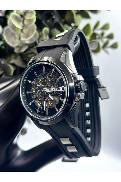 Reward New Season Automatic Men's Wristwatch - Silicone Cord