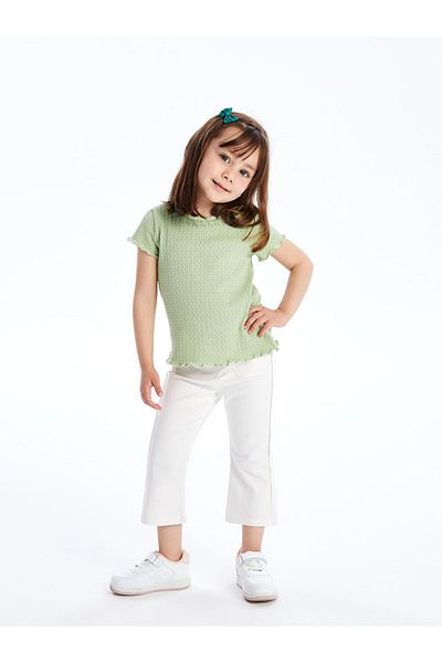 LC Waikiki Basic Elastic Waist Pants for Baby Girl