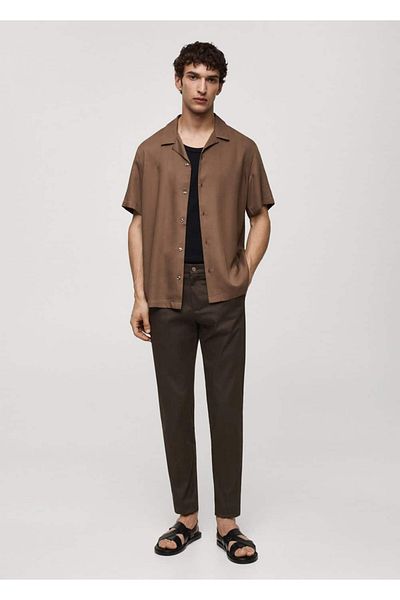 MANGO Man Παντελόνι Chino Slim Fit - Κομψό σχέδιο