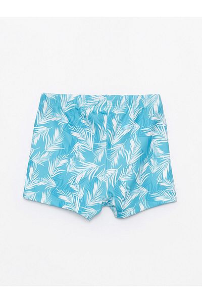 LC Waikiki LCW ECO Bedruckter, schnelltrocknender Boxer-Badeanzug für Jungen