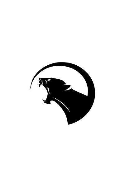 Genel Markalar Puma Yuvarlak Sticker Oto Motor Laptop Duvar Folyo Sticker 10x...
