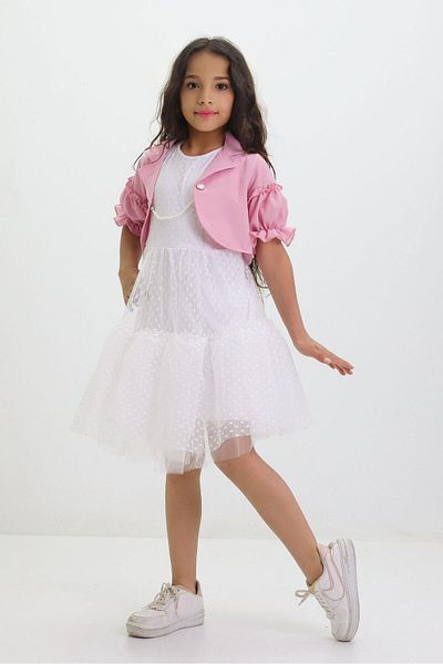 Fox Life Kids Rochie de seara de in fetita - Spectacol 23 aprilie, jacheta Flk158
