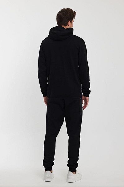 İng drop Σετ φόρμας Black Tech Fleece Double Face