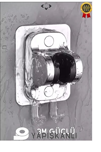 RuzMa KROM Kendinden Yapışkanlı Mop Askılık Duş Mafsalı Güçlü Yapışkanlı Iki ...