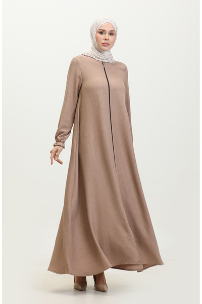 sefamerve Mink Mevlana Ferace - na zip, model 3086-04