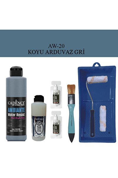 Cadence Boya Fayans Tezgah B-Ambiente Islak Zemin Aw-20 K.Ard.Gri 250Ml Katal...