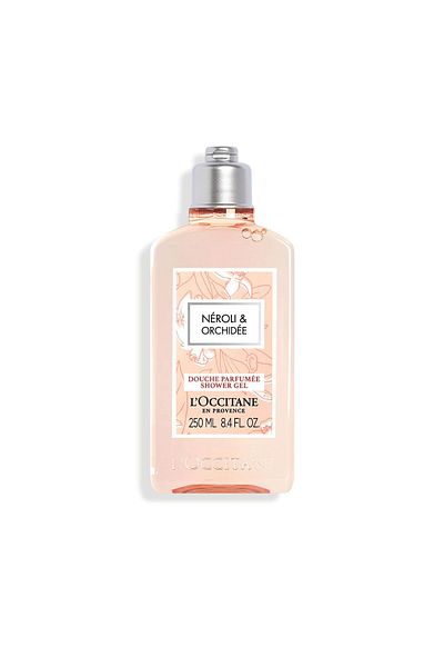 L'Occitane Néroli Orchidée Shower Gel - Orange Flower and Orchid Pattern - 250ml