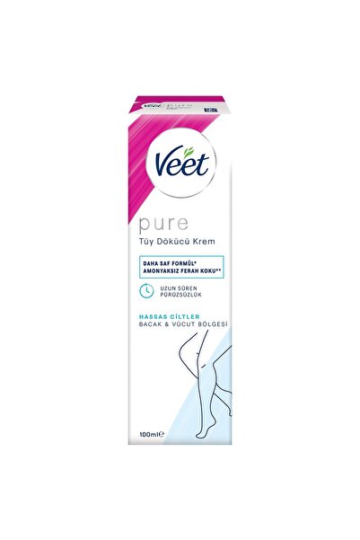 Veet Pure Tüy Dökücü Krem Hassas 100 ml