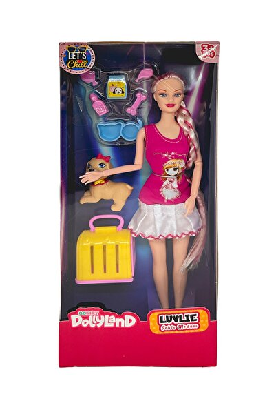 Gokidy Dollyland Manken Bebek Şehir Modası Pet Seti